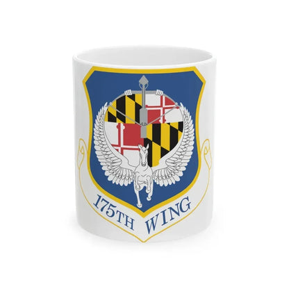 175th Wing (U.S. Air Force) White Coffee Mug 11oz - Go Mug Yourself