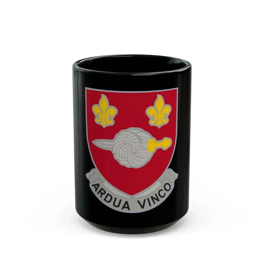 176 Engineer Battalion (U.S. Army) Black Coffee Mug 15oz - Go Mug Yourself