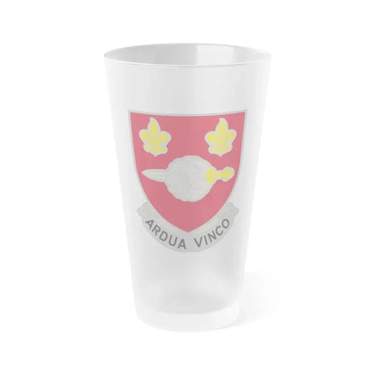 176 Engineer Battalion (U.S. Army) Frosted Pint Glass 16oz Default Title - Go Mug Yourself