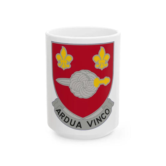 176 Engineer Battalion (U.S. Army) White Coffee Mug 15oz - Go Mug Yourself