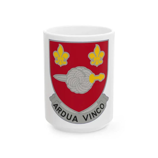 176 Engineer Battalion (U.S. Army) White Coffee Mug 15oz - Go Mug Yourself