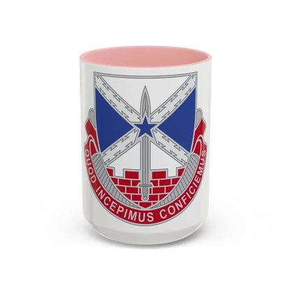 176 Engineer Brigade 2 (U.S. Army) Accent Coffee Mug 15oz Pink - Go Mug Yourself