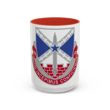 176 Engineer Brigade 2 (U.S. Army) Accent Coffee Mug 15oz Red - Go Mug Yourself