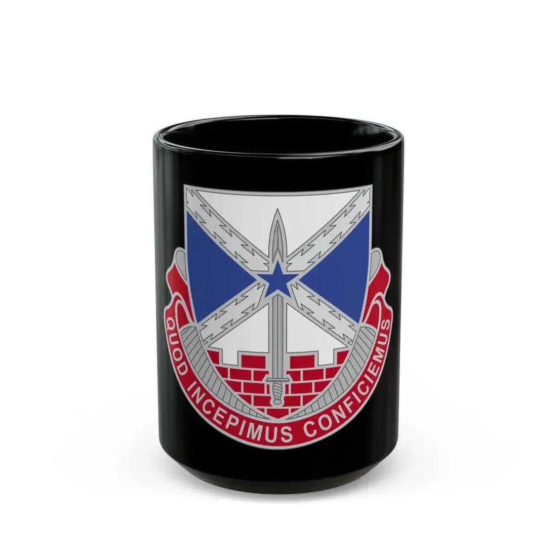 176 Engineer Brigade 2 (U.S. Army) Black Coffee Mug - Go Mug Yourself