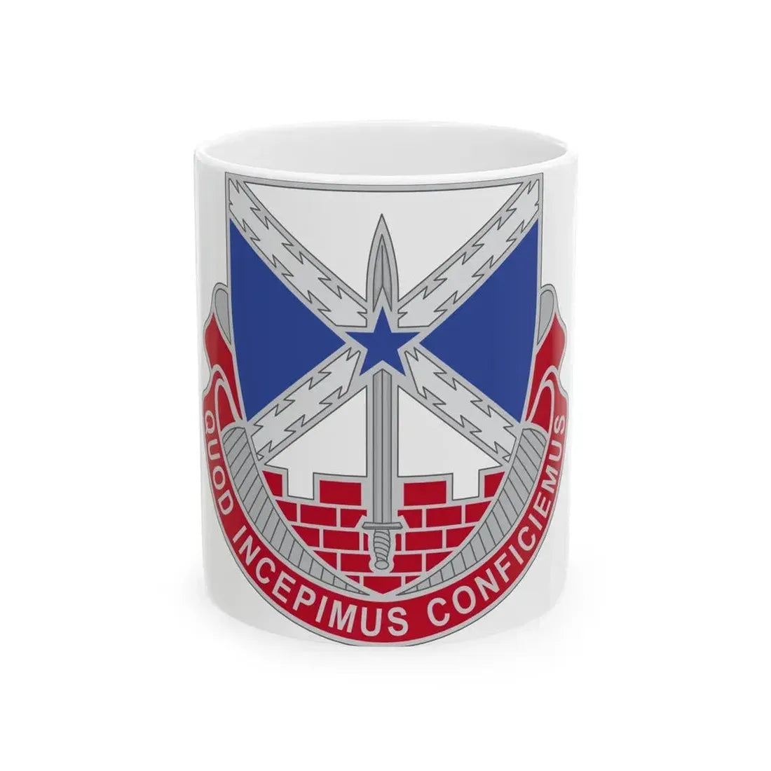 176 Engineer Brigade 2 (U.S. Army) White Coffee Mug - Go Mug Yourself