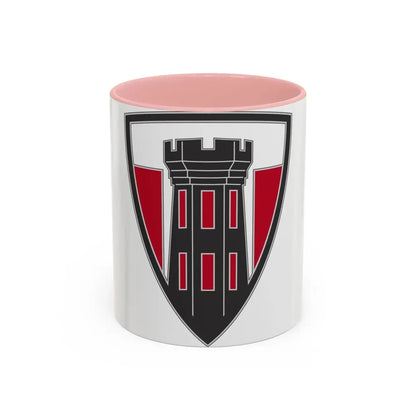 176 Engineer Brigade 3 (U.S. Army) Accent Coffee Mug 11oz Pink - Go Mug Yourself