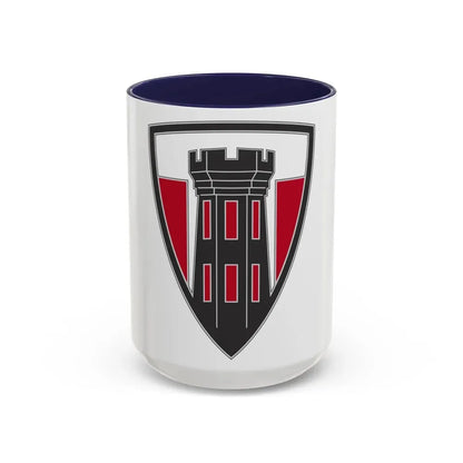 176 Engineer Brigade 3 (U.S. Army) Accent Coffee Mug 15oz Navy - Go Mug Yourself