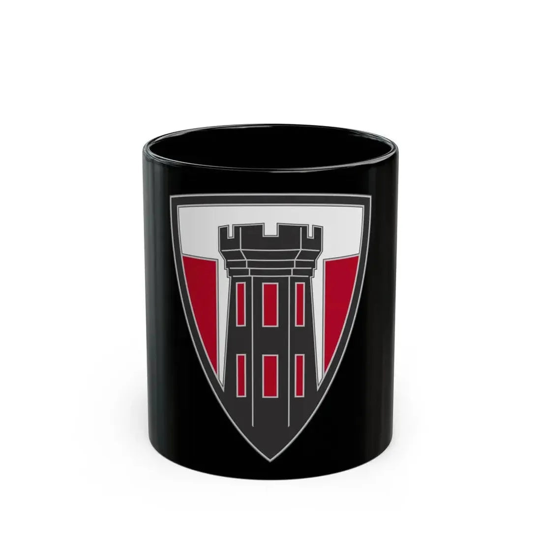 176 Engineer Brigade 3 (U.S. Army) Black Coffee Mug 11oz - Go Mug Yourself