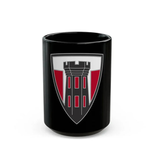 176 Engineer Brigade 3 (U.S. Army) Black Coffee Mug 15oz - Go Mug Yourself