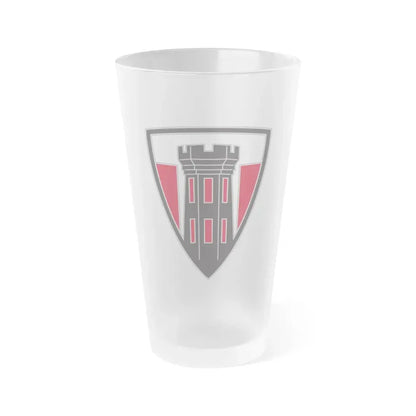 176 Engineer Brigade 3 (U.S. Army) Frosted Pint Glass 16oz Default Title - Go Mug Yourself