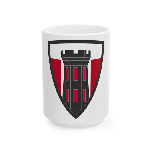 176 Engineer Brigade (U.S. Army) White Coffee Mug-15oz-Go Mug Yourself