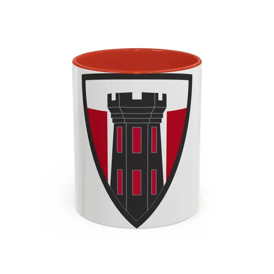176 Engineer Brigade (U.S. Army) Accent Coffee Mug 11oz Red - Go Mug Yourself