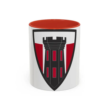 176 Engineer Brigade (U.S. Army) Accent Coffee Mug 11oz Red - Go Mug Yourself