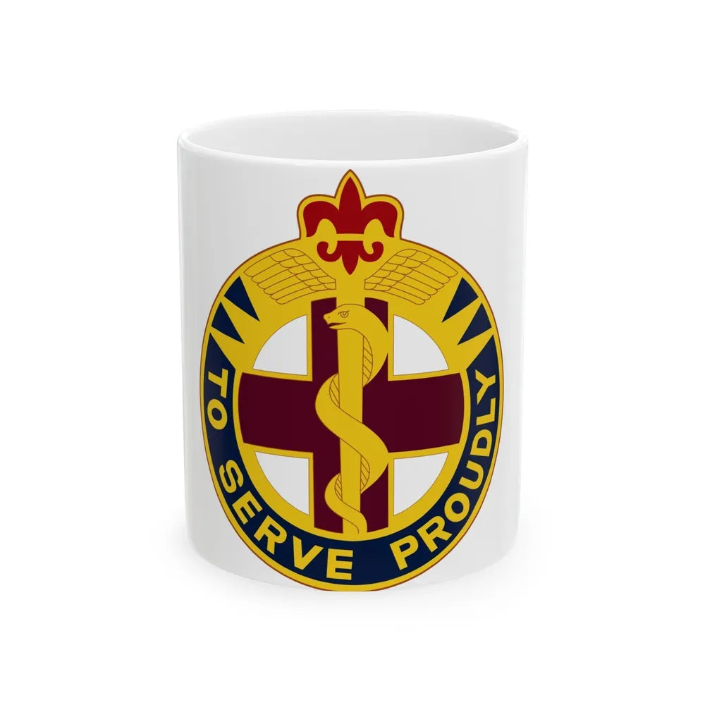 176 Medical Brigade 2 (U.S. Army) White Coffee Mug-11oz-Go Mug Yourself