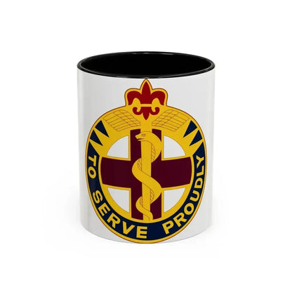 176 Medical Brigade 2 (U.S. Army) Accent Coffee Mug 11oz Black - Go Mug Yourself