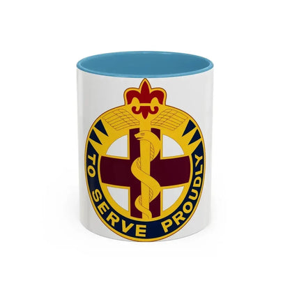 176 Medical Brigade 2 (U.S. Army) Accent Coffee Mug 11oz Light Blue - Go Mug Yourself