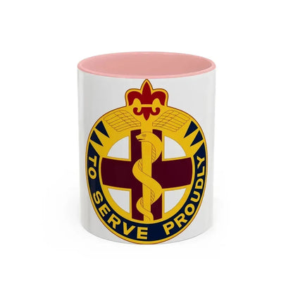 176 Medical Brigade 2 (U.S. Army) Accent Coffee Mug 11oz Pink - Go Mug Yourself
