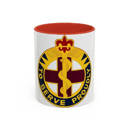 176 Medical Brigade 2 (U.S. Army) Accent Coffee Mug 11oz Red - Go Mug Yourself