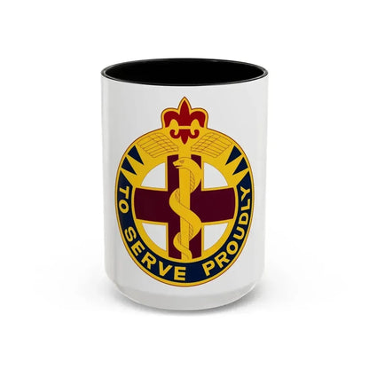 176 Medical Brigade 2 (U.S. Army) Accent Coffee Mug 15oz Black - Go Mug Yourself