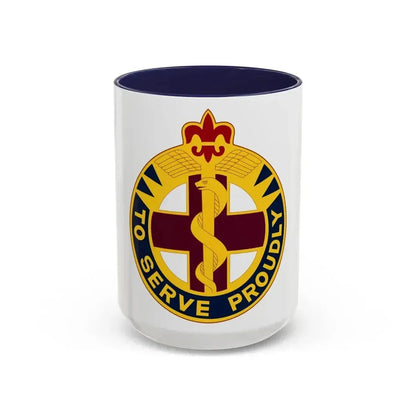 176 Medical Brigade 2 (U.S. Army) Accent Coffee Mug 15oz Navy - Go Mug Yourself