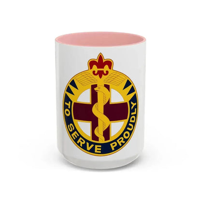 176 Medical Brigade 2 (U.S. Army) Accent Coffee Mug 15oz Pink - Go Mug Yourself