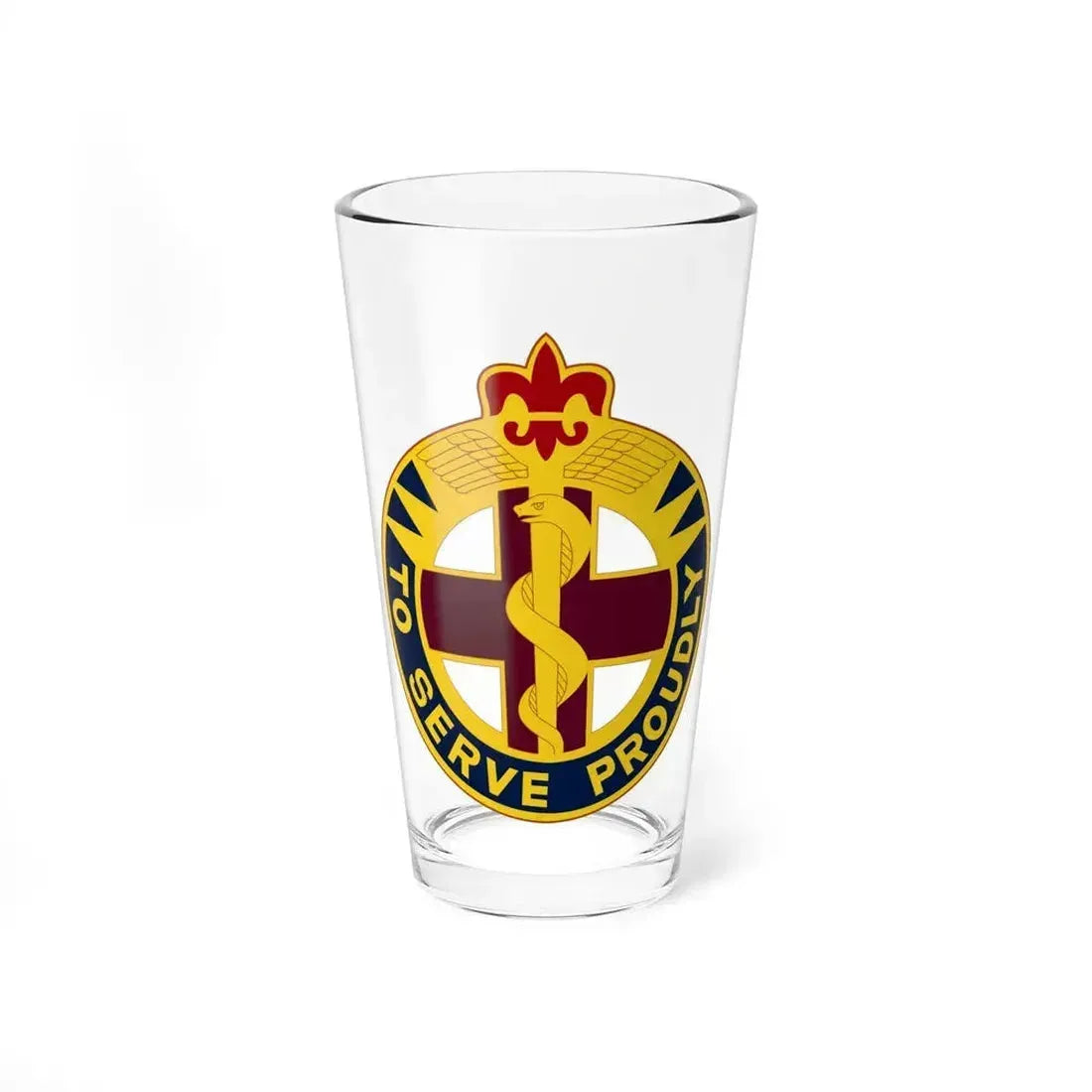 176 Medical Brigade 2 (U.S. Army) Pint Glass 16oz 16oz - Go Mug Yourself