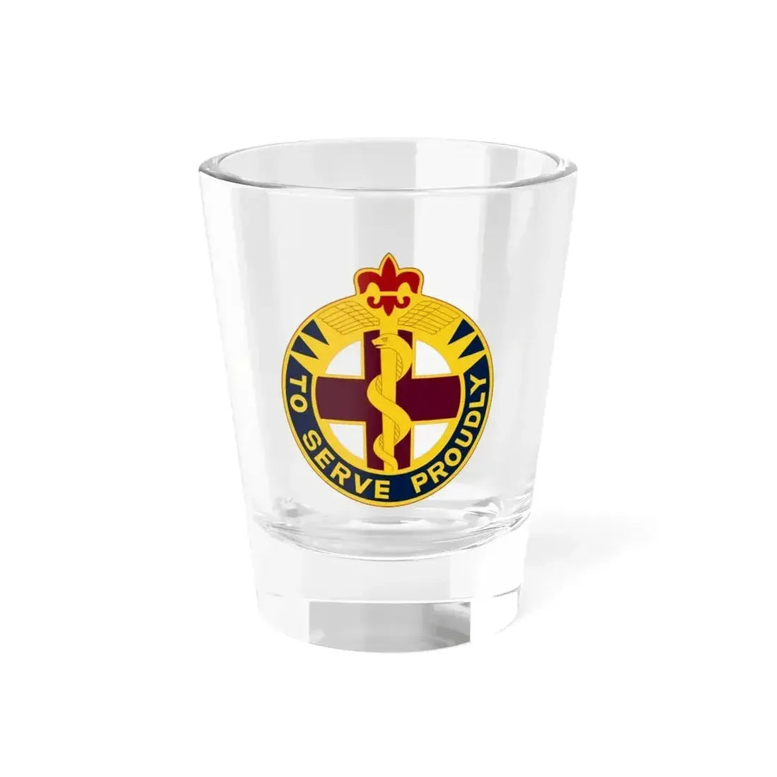 176 Medical Brigade 2 (U.S. Army) Shot Glass 1.5oz 1.5oz - Go Mug Yourself