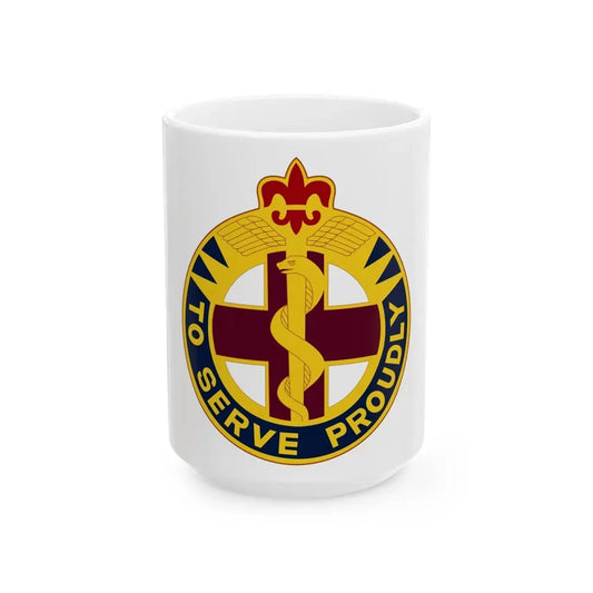 176 Medical Brigade 2 (U.S. Army) White Coffee Mug 15oz - Go Mug Yourself
