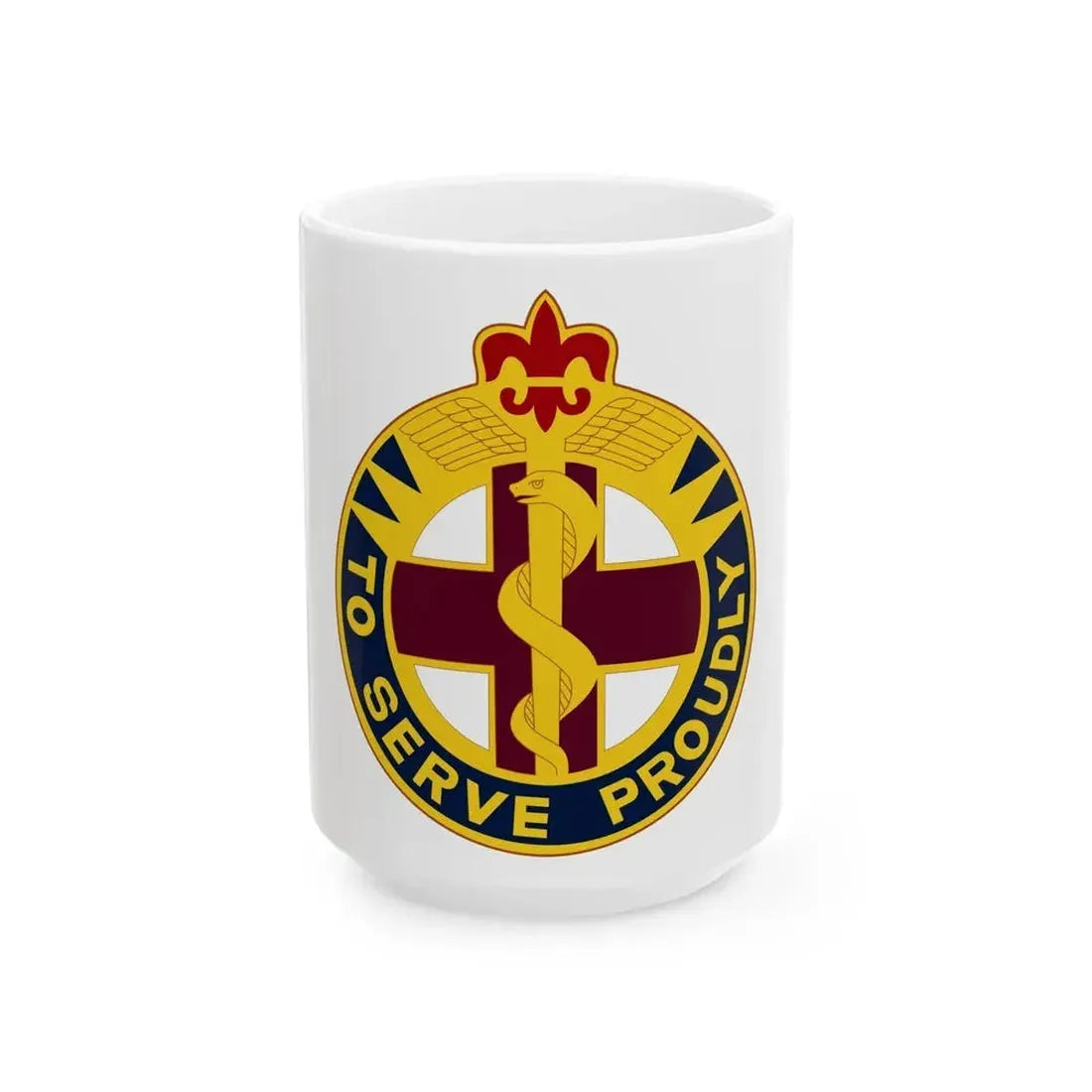 176 Medical Brigade 2 (U.S. Army) White Coffee Mug 15oz - Go Mug Yourself