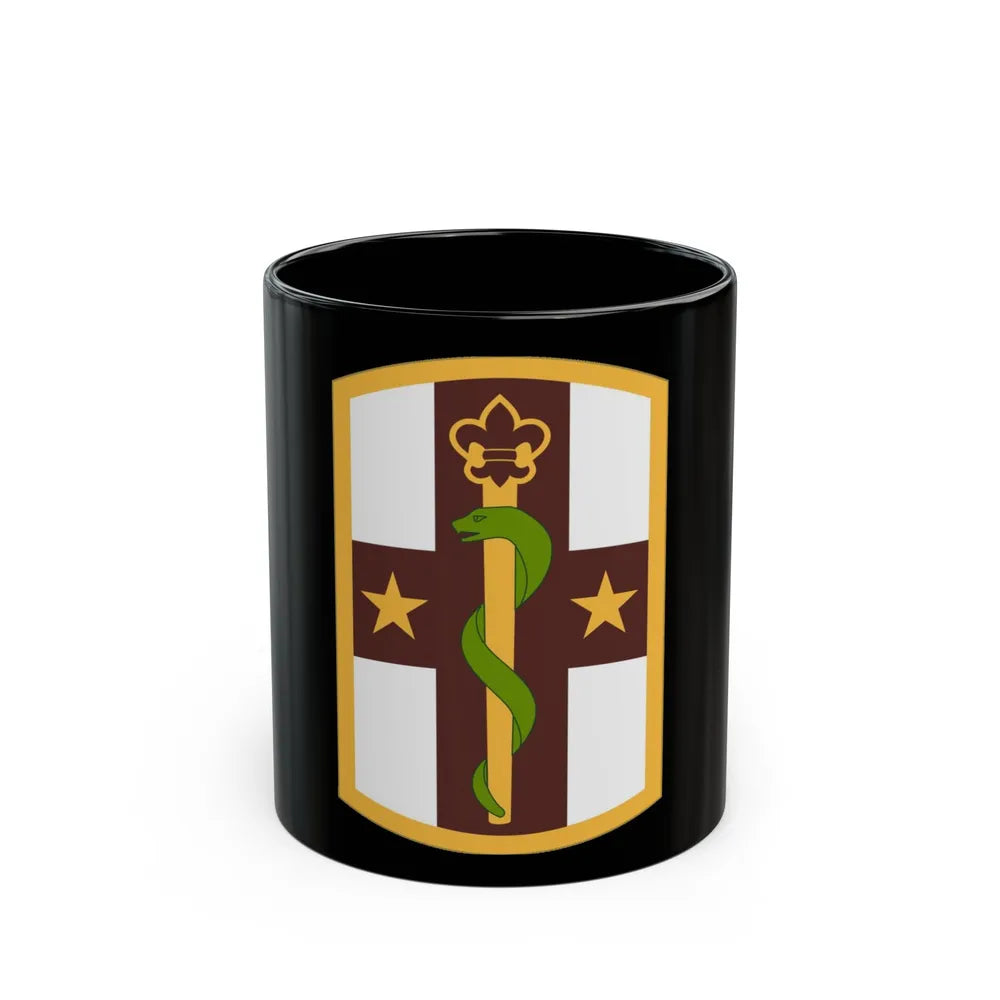 176 Medical Brigade (U.S. Army) Black Coffee Mug-11oz-Go Mug Yourself