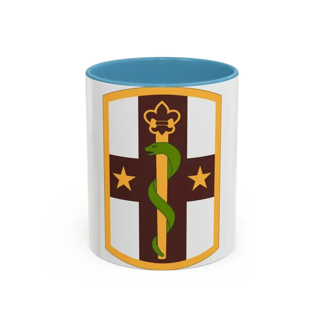 176 Medical Brigade (U.S. Army) Accent Coffee Mug 11oz Light Blue - Go Mug Yourself