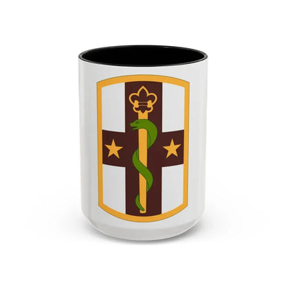 176 Medical Brigade (U.S. Army) Accent Coffee Mug 15oz Black - Go Mug Yourself
