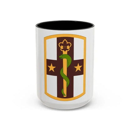 176 Medical Brigade (U.S. Army) Accent Coffee Mug 15oz Black - Go Mug Yourself