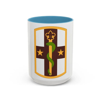 176 Medical Brigade (U.S. Army) Accent Coffee Mug 15oz Light Blue - Go Mug Yourself