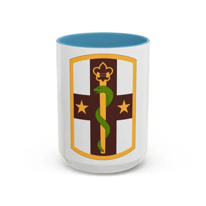 176 Medical Brigade (U.S. Army) Accent Coffee Mug 15oz Light Blue - Go Mug Yourself
