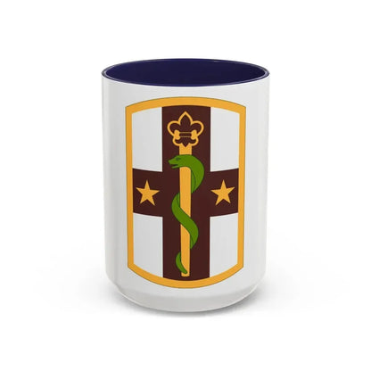 176 Medical Brigade (U.S. Army) Accent Coffee Mug 15oz Navy - Go Mug Yourself