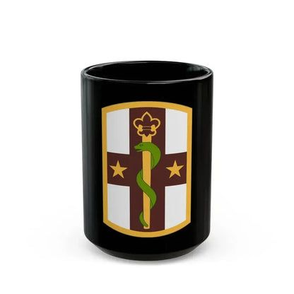 176 Medical Brigade (U.S. Army) Black Coffee Mug 15oz - Go Mug Yourself