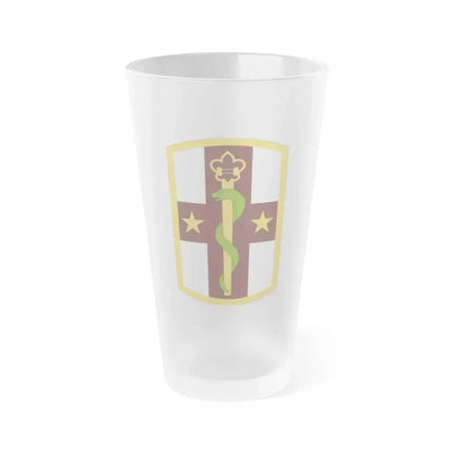 176 Medical Brigade (U.S. Army) Frosted Pint Glass 16oz Default Title - Go Mug Yourself