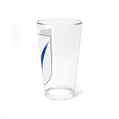 Livregementets husarer UAV enheten vapen (Sweden) (Coat of Arms) Pint Glass 16oz