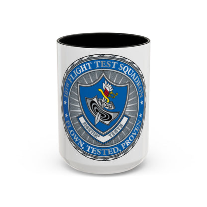 10th Flight Test Sq (U.S. Air Force) Accent Coffee Mug