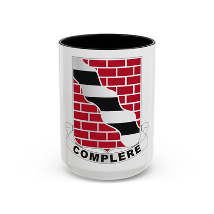 463 Engineer Battalion (U.S. Army) Accent Coffee Mug