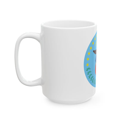Seal of Columbus Ohio - White Coffee Mug