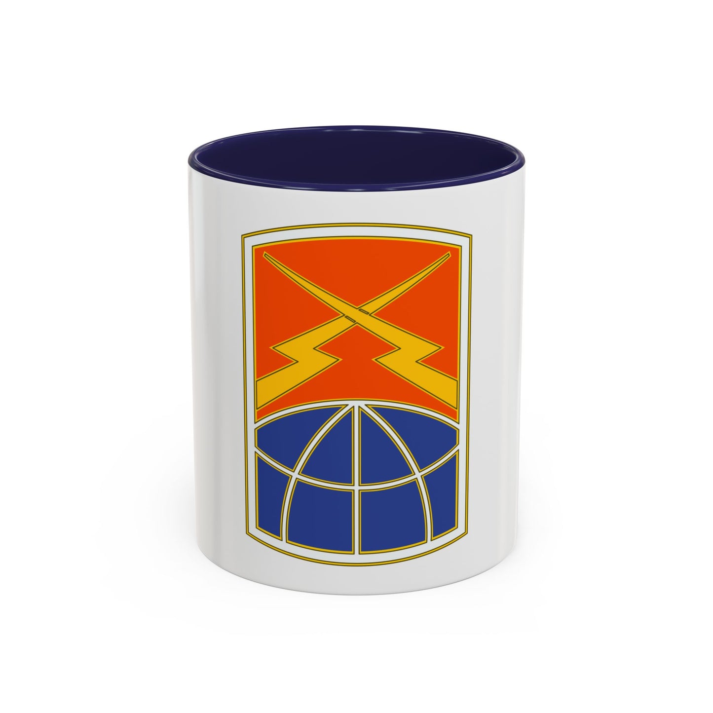 160 Signal Brigade 3 (U.S. Army) Accent Coffee Mug
