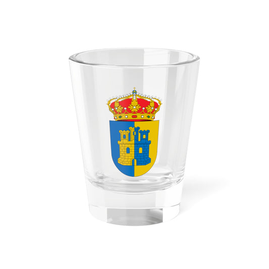 Escudo de Quel (Spain) (Coat of Arms) Shot Glass 1.5oz