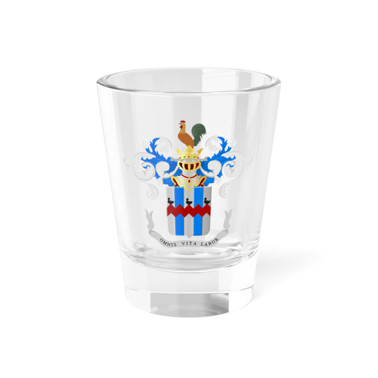 Hemiksem wapen2 (Belgium) (Coat of Arms) Shot Glass 1.5oz