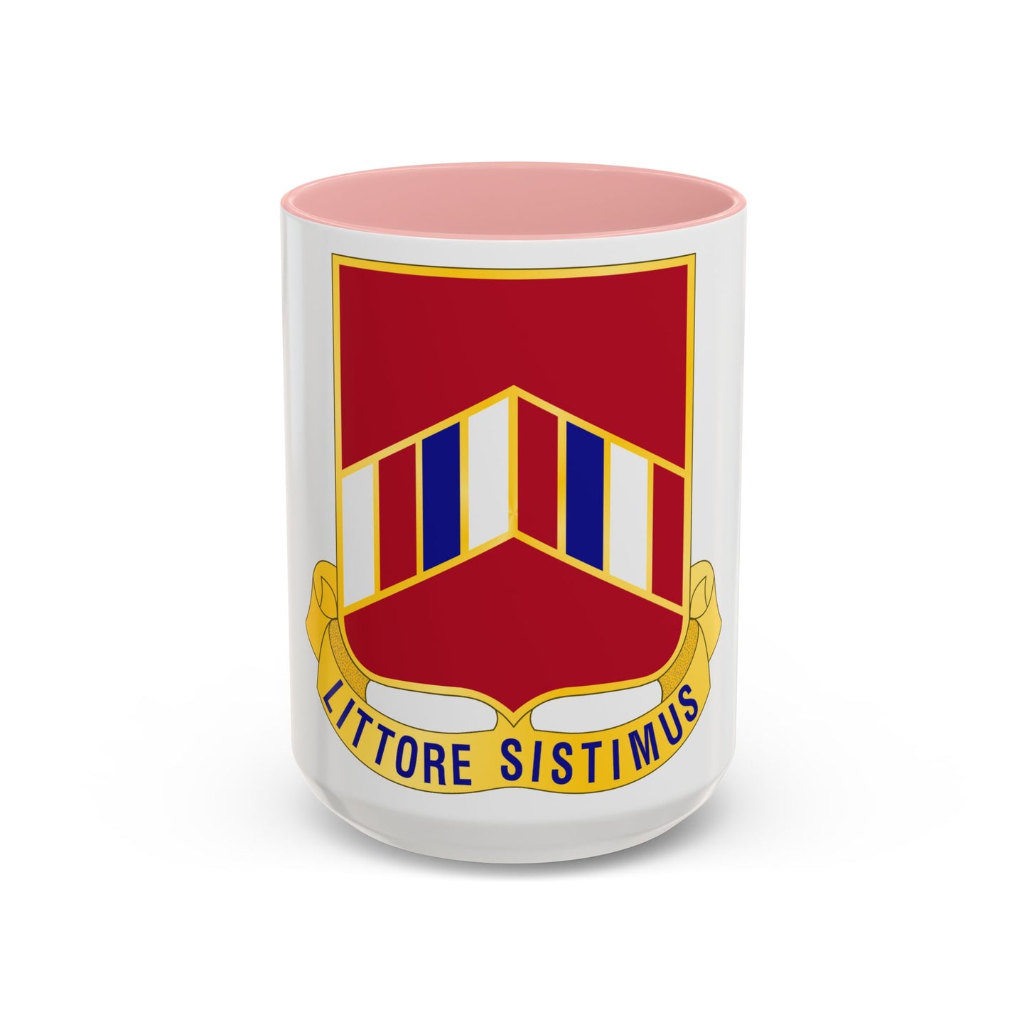 Tasse à café décorative du 15e régiment d'artillerie côtière (armée américaine)