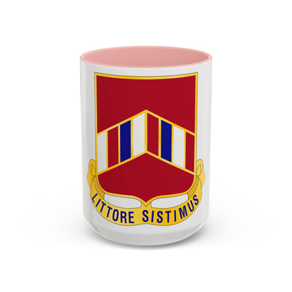 Tasse à café décorative du 15e régiment d'artillerie côtière (armée américaine)