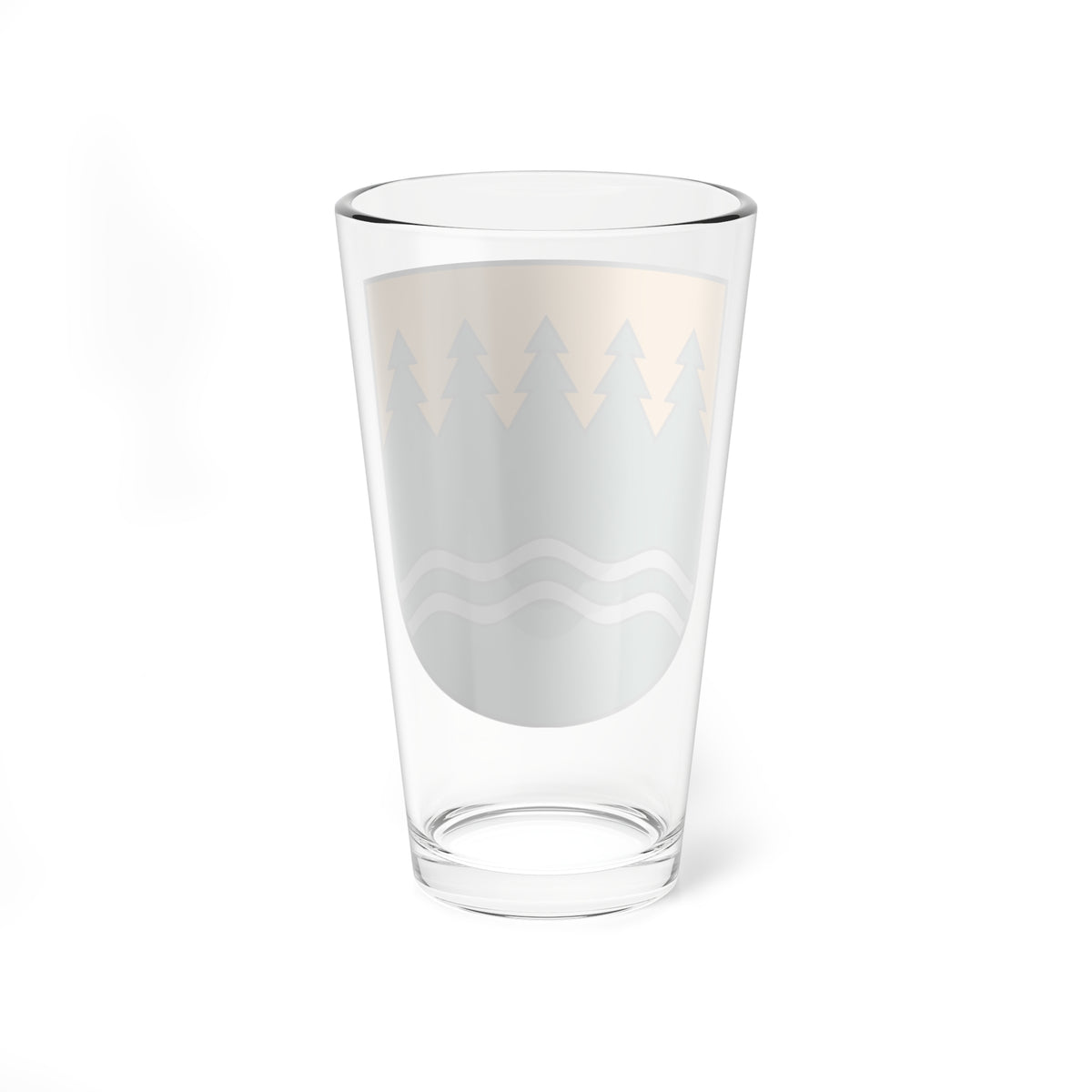 Līgatnes novads COA (Latvia) (Coat of Arms) Pint Glass 16oz