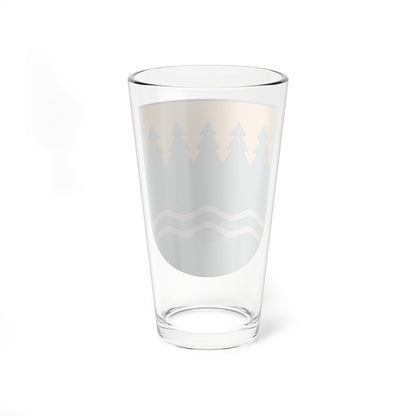 Līgatnes novads COA (Latvia) (Coat of Arms) Pint Glass 16oz