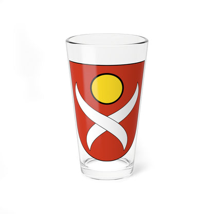 Leimbach-blazon (Switzerland) (Coat of Arms) Pint Glass 16oz